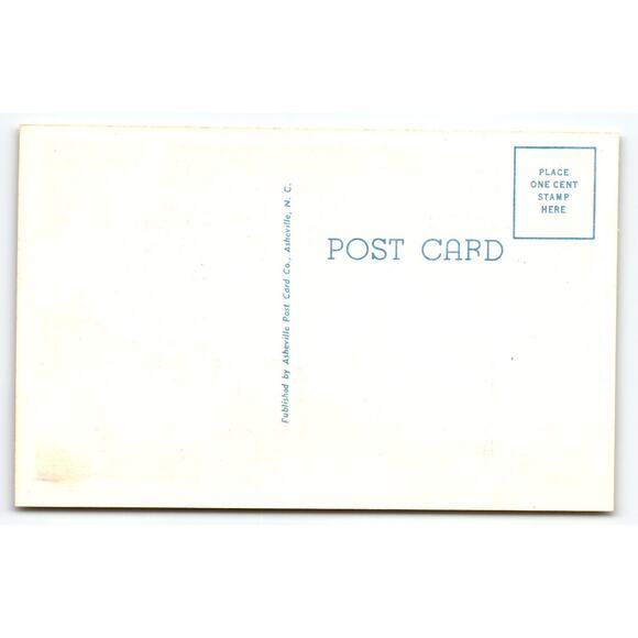 Vintage 1950s Linen Comic Postcard No Trespassing Redhead Woman DC-15 - Picture 2 of 2